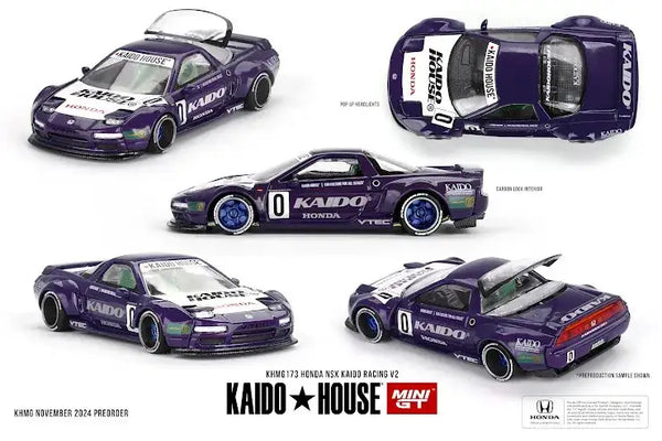 超特価 MINIGT KAIDO HOUSE LTD EDN　HONDA NSX Kaido House minigt KAIDO HOUSE NSX LTDEDN autographed by Jun Imai