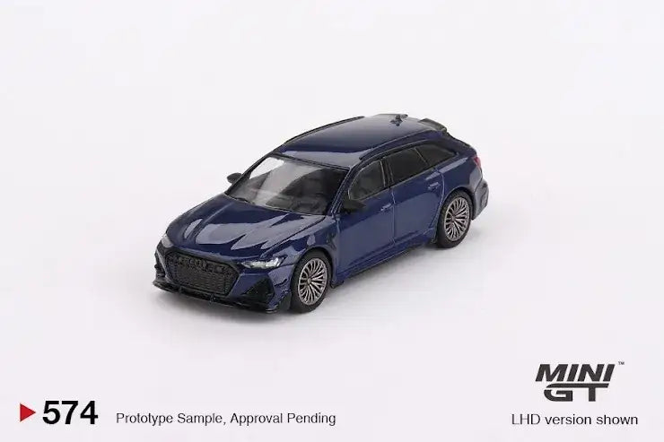 Mini GT Mini GT #574 Audi ABT RS6-R Navarra Blue Metallic
