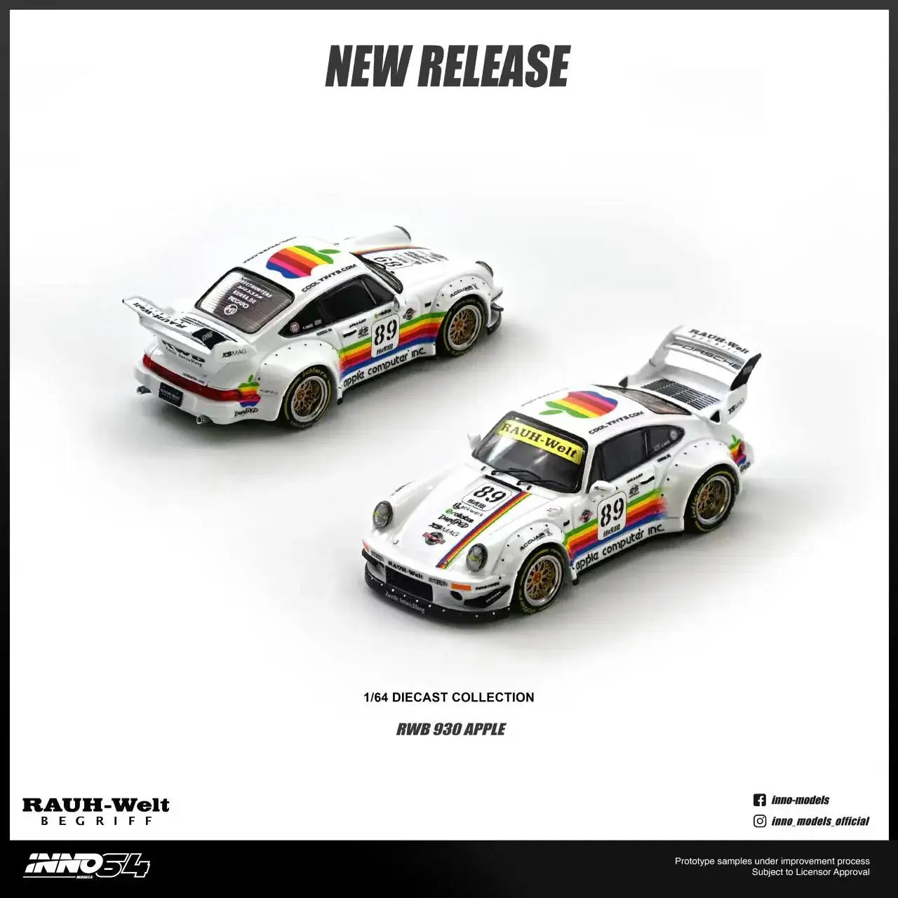 INNO64 RWB 930 #89 Apple Livery