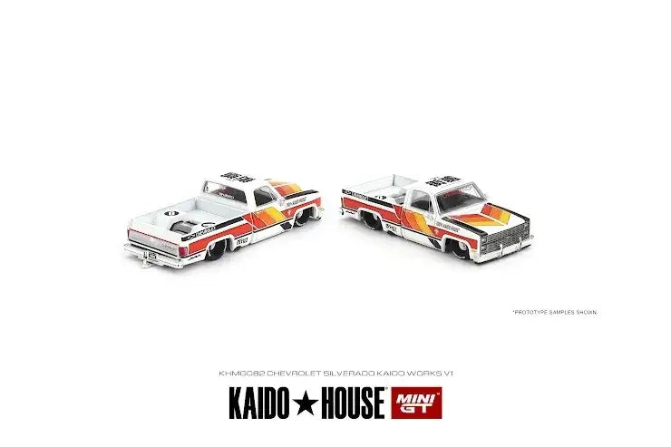 Mini GT Mini GT x Kaido House #82 Chevrolet Silverado KAIDO WORKS V1
