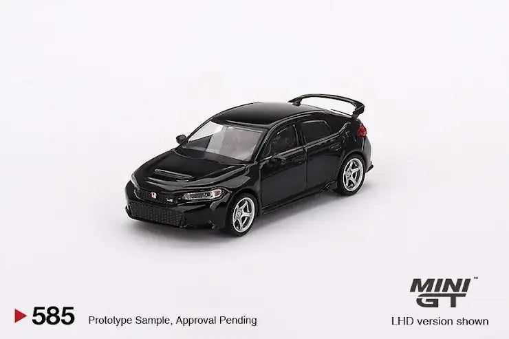 Mini GT Mini GT #585 Honda Civic Type R Crystal Black Pearl 2023 W/ Advan GT Wheel