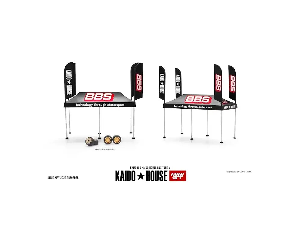 Mini GT Mini GT x Kaido House #199 Kaido House BBS Tent V1