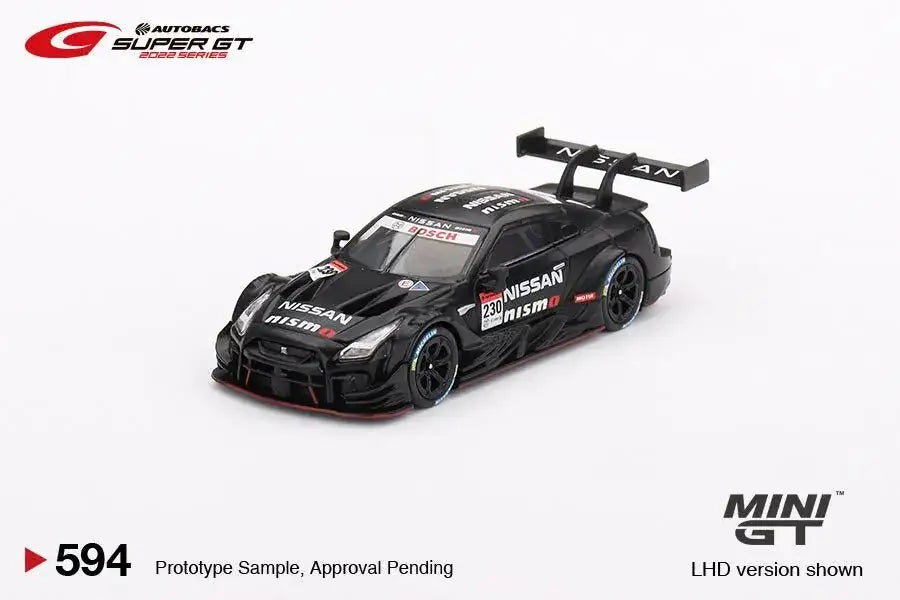 Mini GT MINI GT #594 Japan Exclusive Nissan GT-R Nismo GT500 2021 Prototype #230 Super GT Series