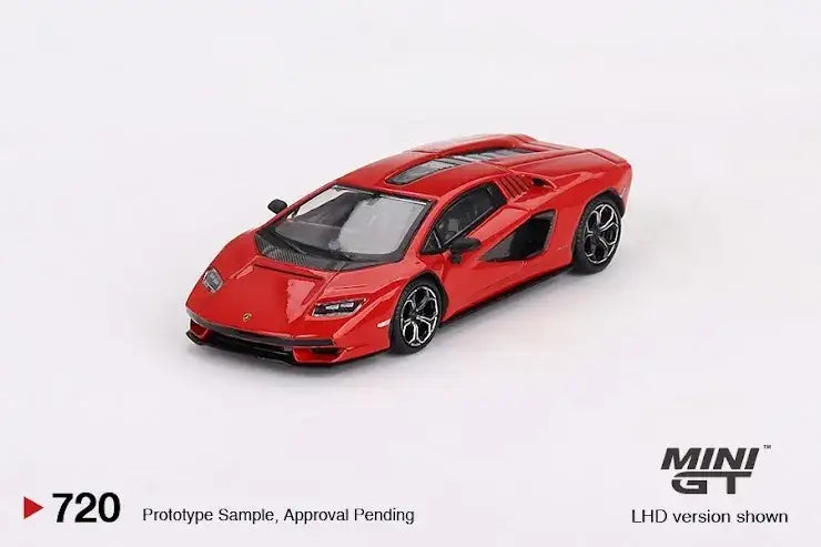MINI GT MINI GT #720 Lamborghini Countach LPI 800-4 Rosso Mars