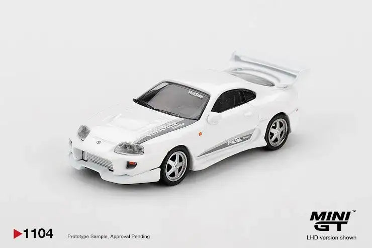 Mini GT Mini GT 1:64 #1104 Toyota Supra VeilSide Combat V-II Combat White (Blister Pack)