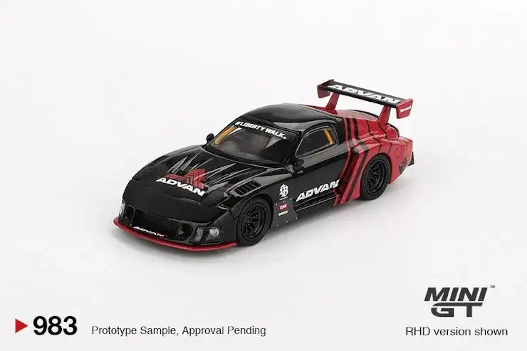 Mini GT Mini GT 1:64 #983 Mazda RX-7 LB-Super Silhouette Advan (Blister pack)