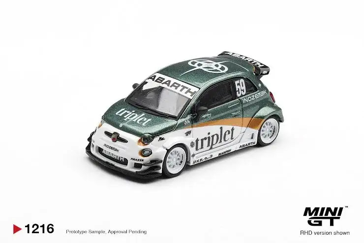 Mini GT Mini GT #1216 1:64 Scale Abarth 595 LB-WORKS TY Edition