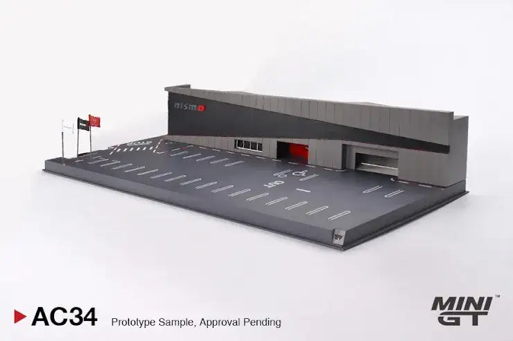 Mini GT (Include Shipping)MINI GT #AC34 1/64 Diorama NISSAN MOTORSPORTS & CUSTOMIZING CO. LTD. NISMO OPERATION