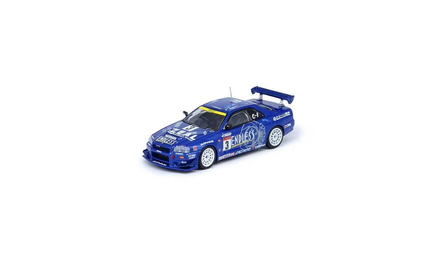Inno64 INNO64 1/64 NISSAN SKYLINE GT-R (R34) #3 "ENDLESS ADVAN" Super Taikyu Series 2002 Winner