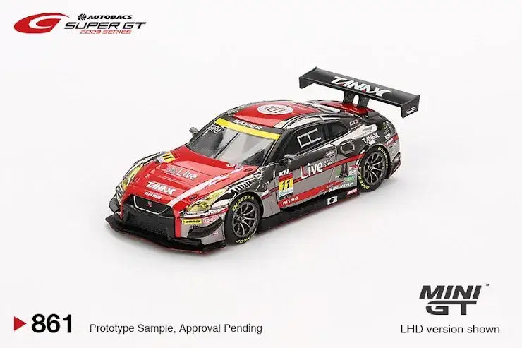 Mini GT MINI GT #861 Japan Exclusive Nissan GT-R NISMO GT3 #11 "GAINER TANAX GT-R" GAINER