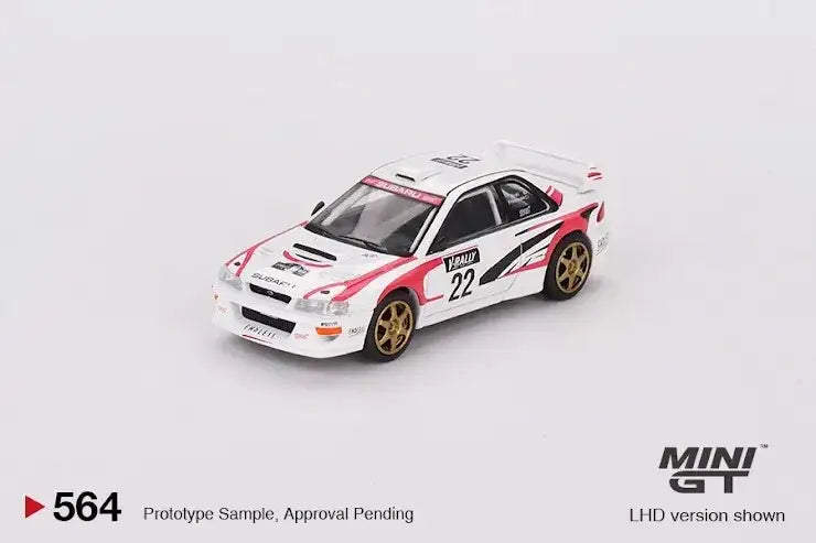 Mini GT Mini GT #564 1/64 Subaru Impreza WRC98 1999 Rally Tour de Corse #22