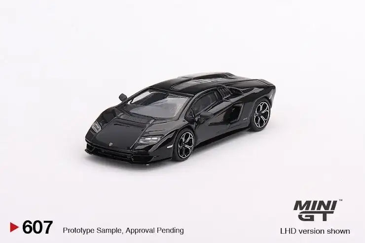MINI GT MINI GT #607 Lamborghini Countach LPI 800-4 Nero Maia
