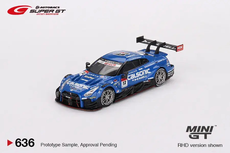 Mini GT MINI GT #636 Nissan GT-R Nismo GT500 #12 Team Impul 2021 SUPER GT SERIES