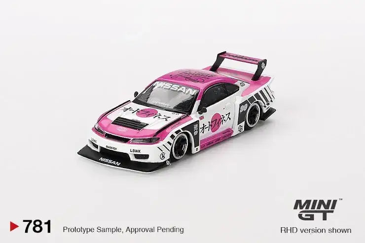 Mini GT Mini GT #781 Nissan LB-Super Silhouette S15 SILVIA Auto Finesse SEMA 2023 (Blister pack)