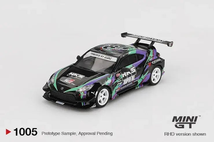 Mini GT MINI GT #1005 Toyota GR86 HKS TYPE R 2022 Tokyo Auto Salon Blister pack