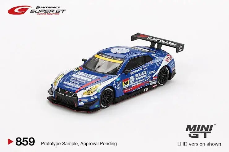 Mini GT MINI GT #859 Japan Exclusive Nissan GT-R NISMO GT3 #56 " REALIZE NISSAN MECHANIC CHALLENGE GT-R" KONDO RACING