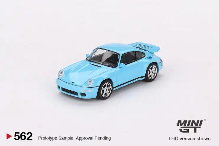 Mini GT Mini GT #562 RUF CTR Anniversary Bayrisch Himmelblau 1:64 scale