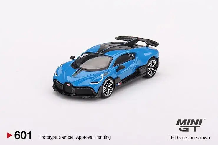 Mini GT Mini GT #601 Bugatti Divo Blu Bugatti
