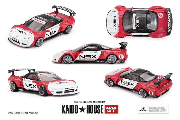 Mini GT x Kaido House #255 Honda NSX Kaido Racing V1