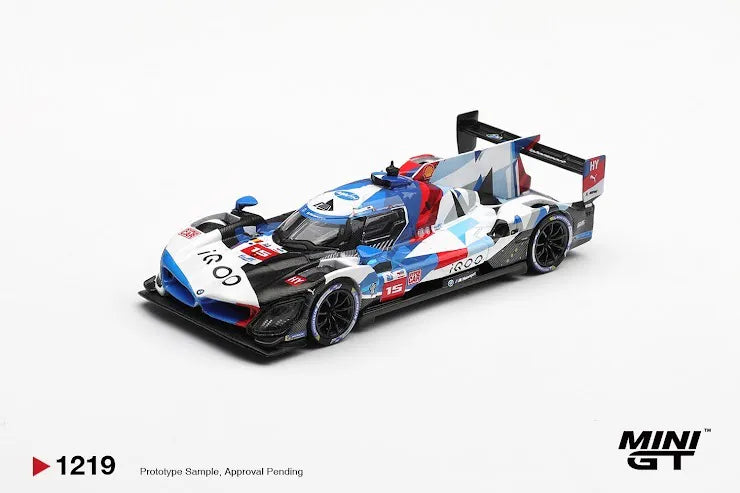 Mini GT 1:64 Scale BMW M Hybrid V8 Hypercar #15 BMW M TEAM WRT 2024 Le Mans 24 Hrs