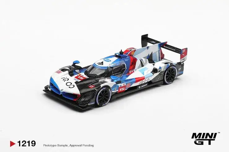 Mini GT Mini GT #1219 BMW M Hybrid V8 Hypercar #15 BMW M TEAM WRT 2024 Le Mans 24 Hrs