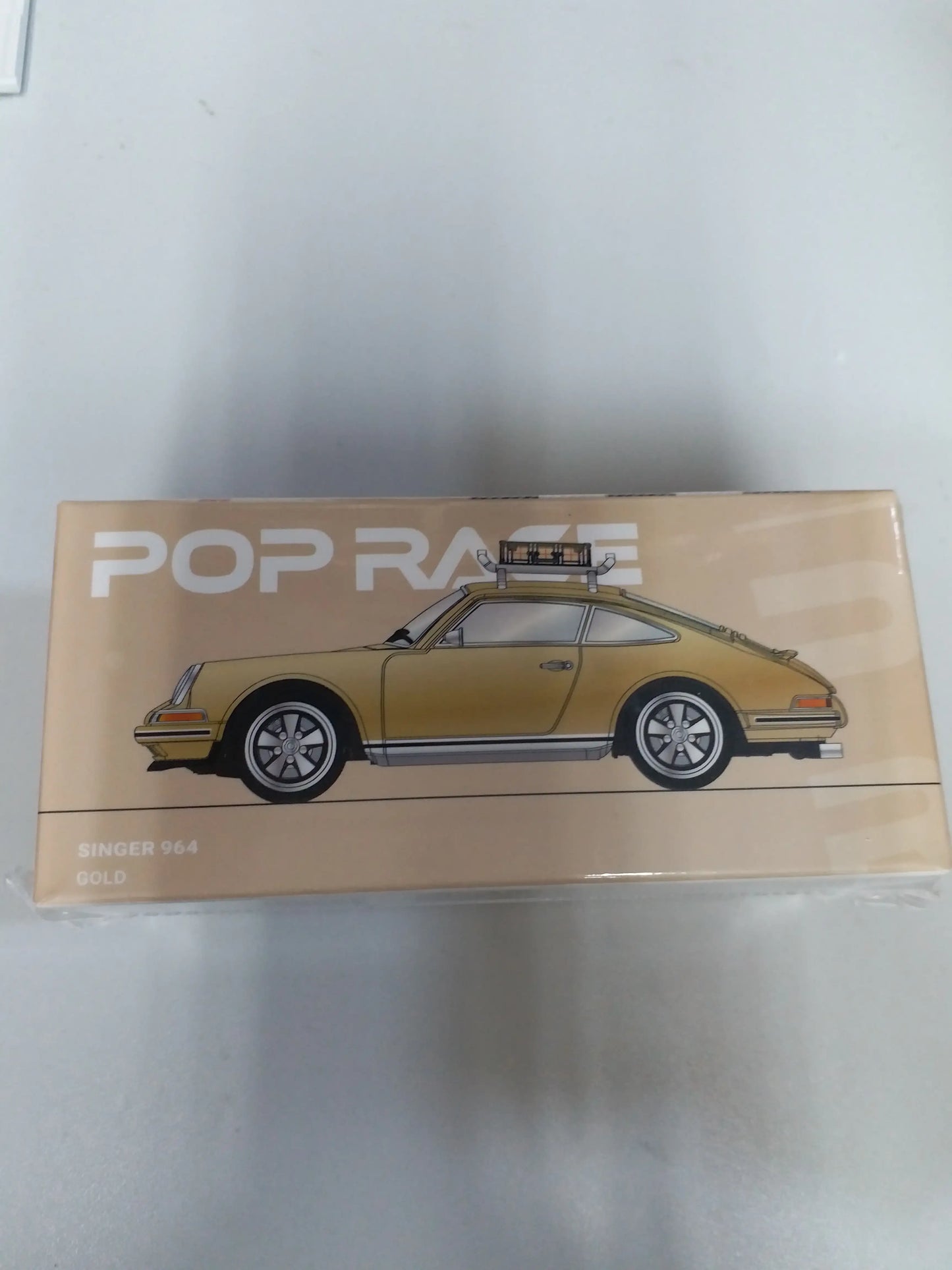 Pop Race 1:64 Scale Porsche 911 (964) Singer (Gold)