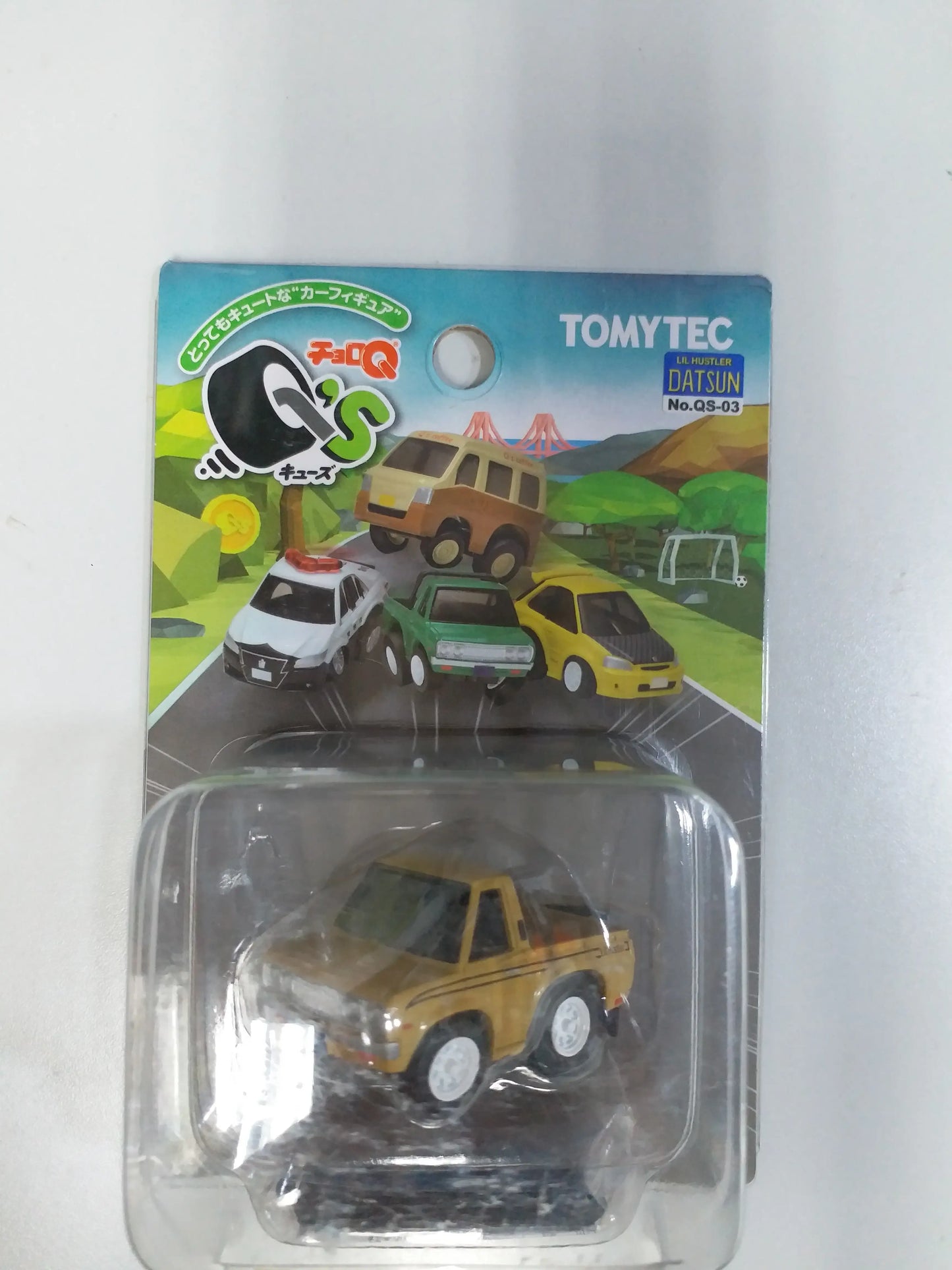 Choro Q Zero QS-03b Datsun Truck (Beige)