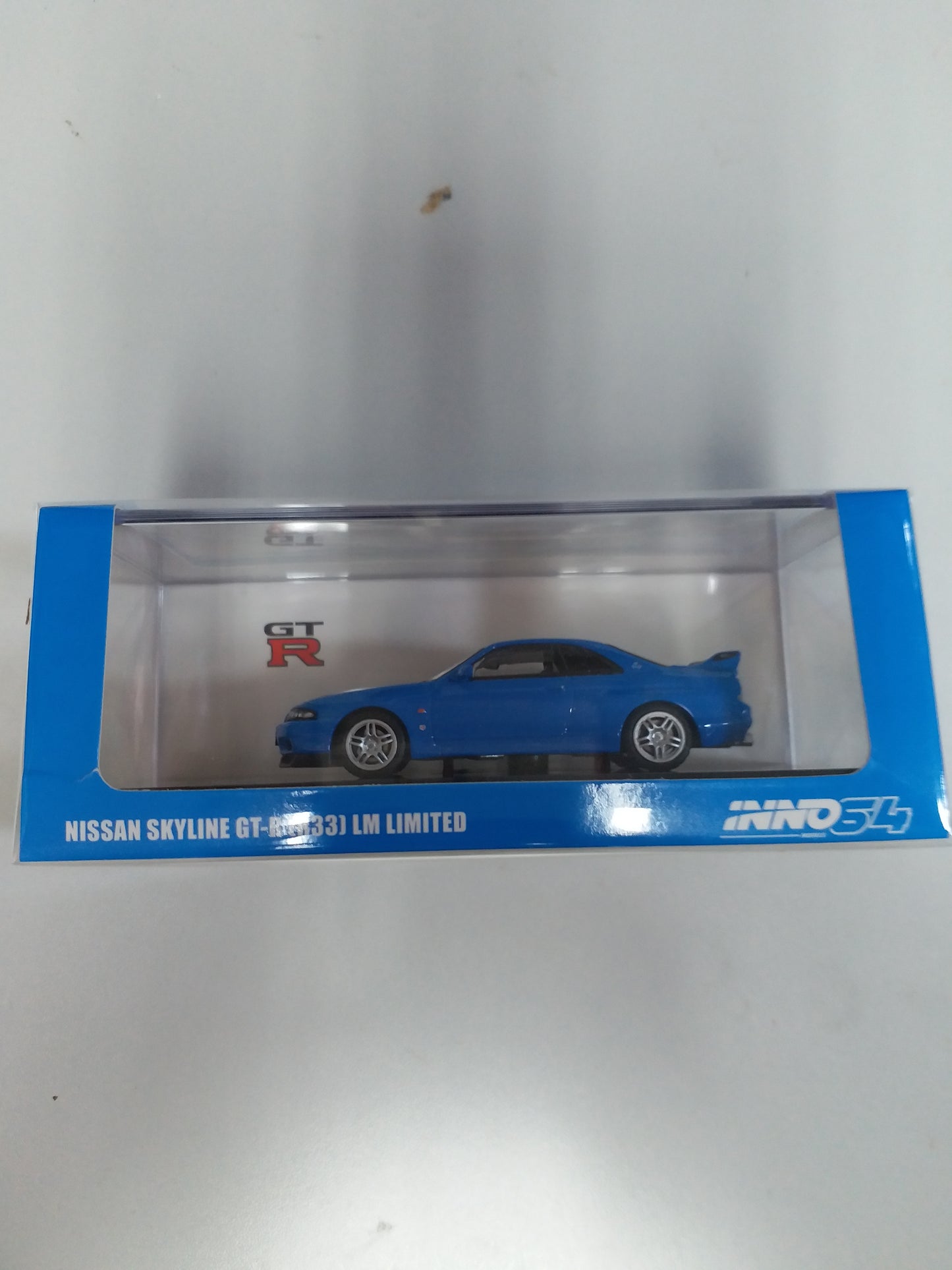 INNO64 1/64 NISSAN SKYLINE GT-R (R33) LM Limited Blue