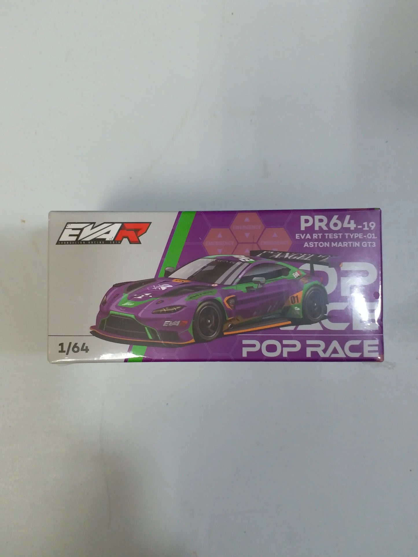 Pop Race 1:64 EVA RT Test Type-01 Aston Martin GT3