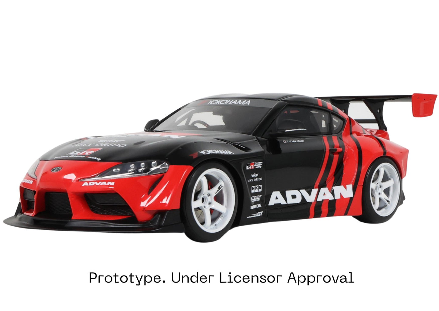 GT Spirit GT889 1:18 Scale 1:18 Toyota Supra GR by Advan Black 2020