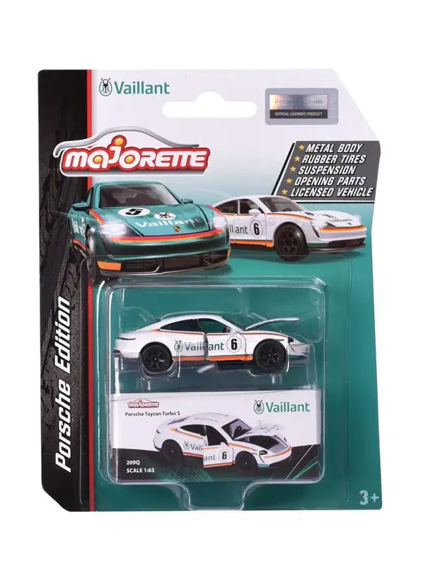 Majorette Majorette 1:64 Scale Vaillant Porsche Taycan Turbo #6
