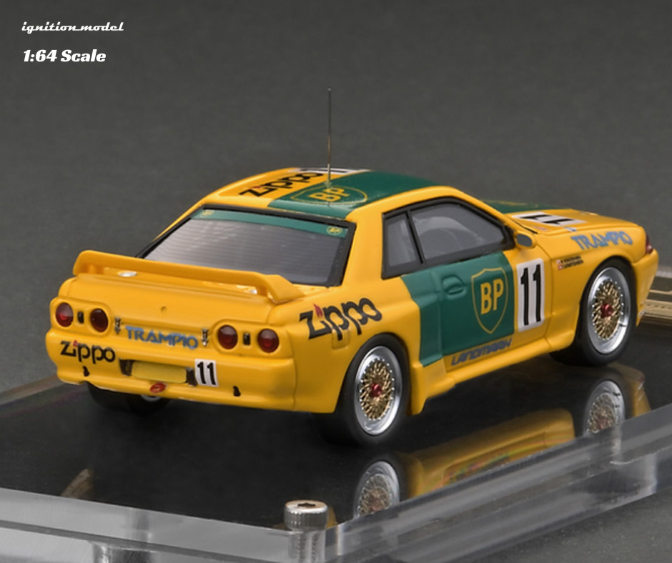 Ignition Model 1:64 Scale IG2693 BP OIL TRAMPIO GT-R (#11) 1993 JTC With RB26 Engine GrA