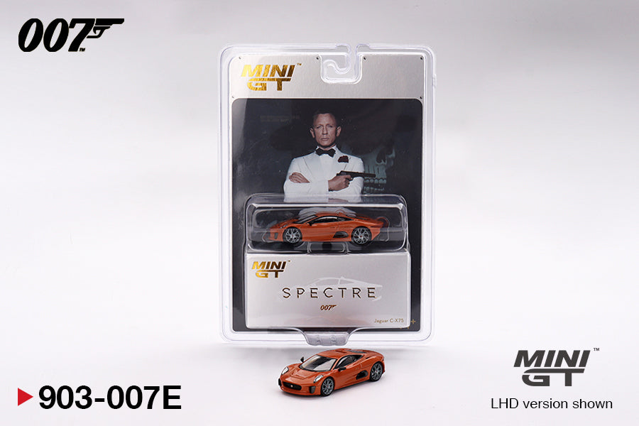 MINI GT #903 Jaguar C-X75 007 James Bond "Spectre" / Blister Packaging