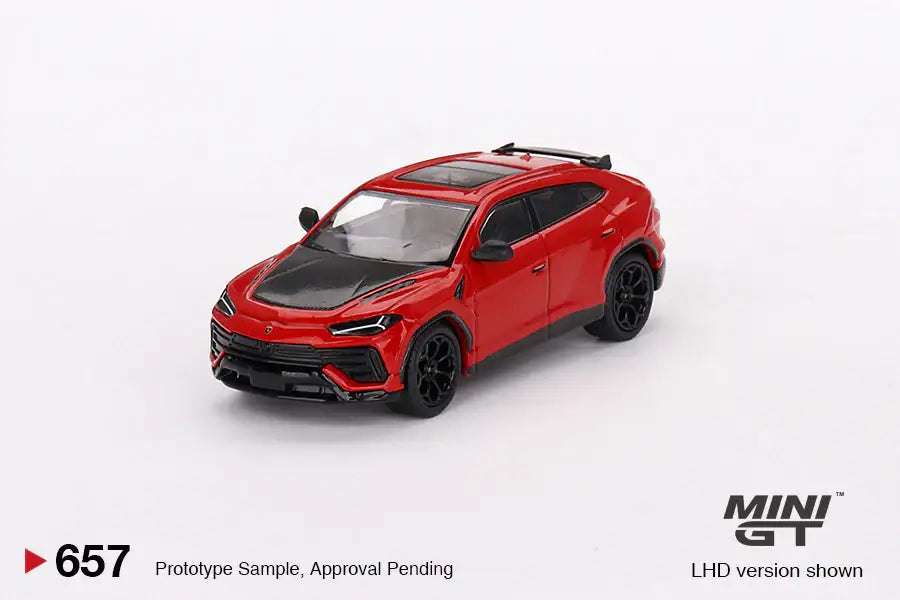 Mini GT #657 Lamborghini Urus Performante Rosso Mars
