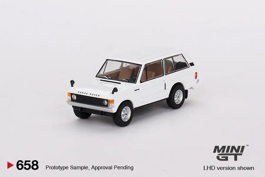 Mini GT #658 Range Rover Davos White