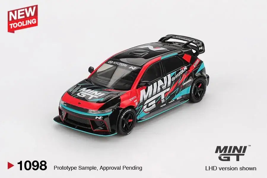 Mini GT #1098 Hyundai Ioniq 5N MINI GT RS-01T 2025 Tokyo Auto Salon-Mini GT-1:64-Mobile Garage HK