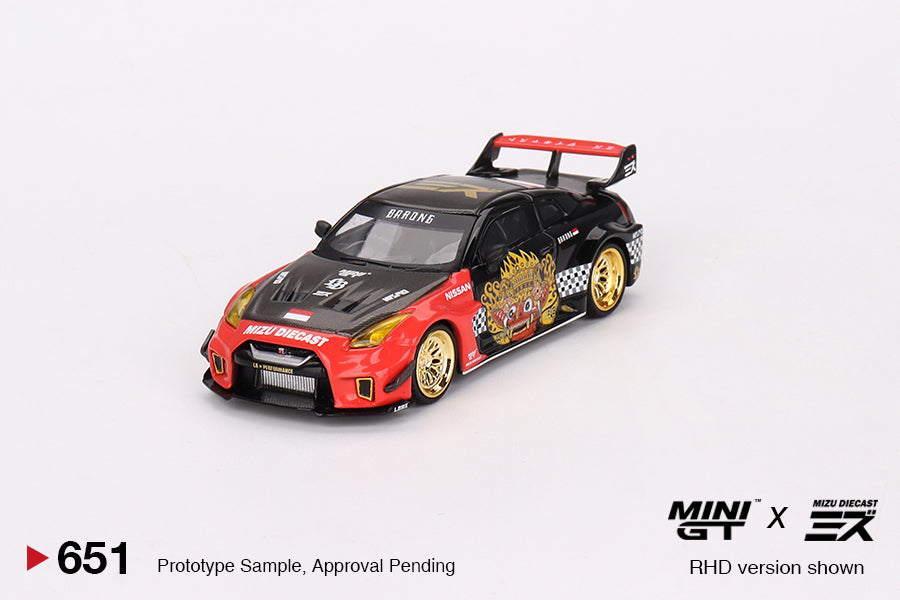 Mini GT #651 LB-Silhouette WORKS GT NISSAN 35GT-RR Ver.1 “BARONG”
