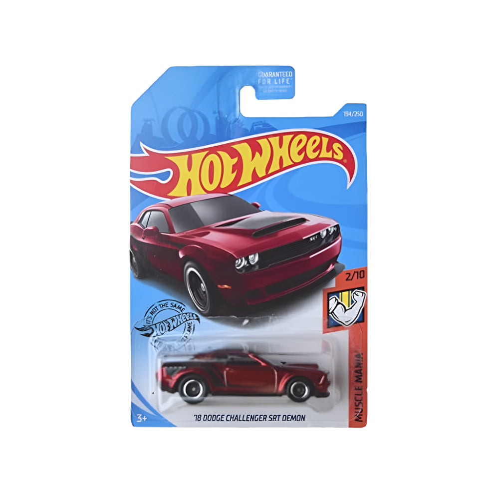 2019 Hot Wheels Super Treasure Hunt Muscle Mania '18 Dodge Challenger SRT Demon