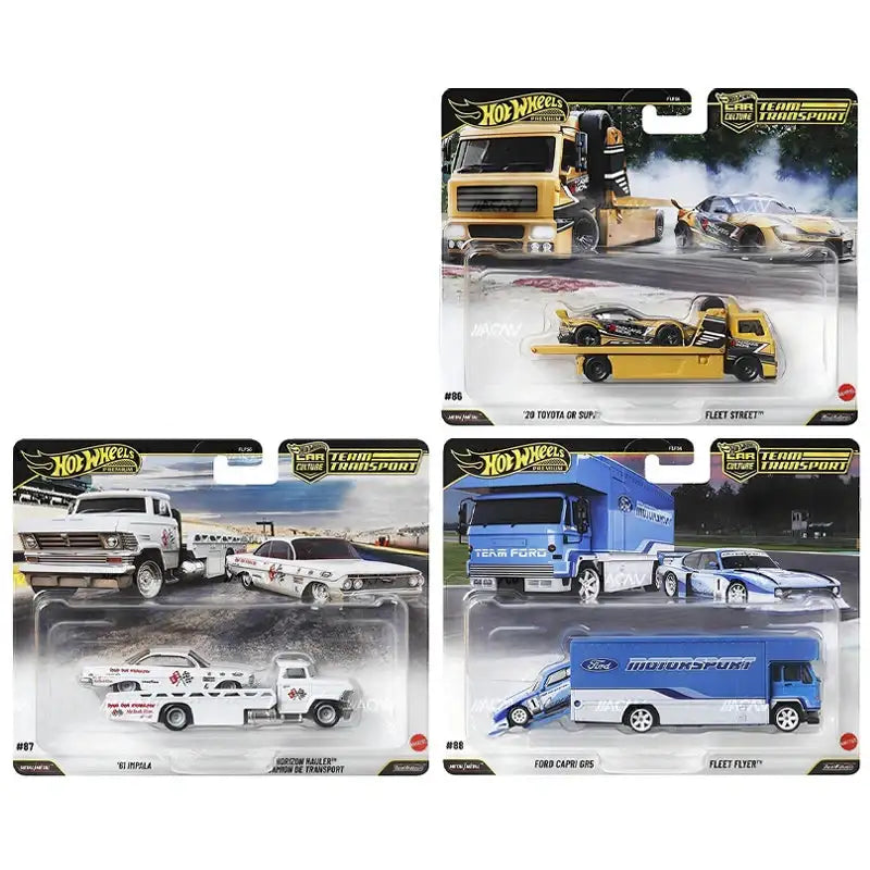 Hot Wheels 1:64 Scale Team Transport Mix 1 of 2026 Dash J