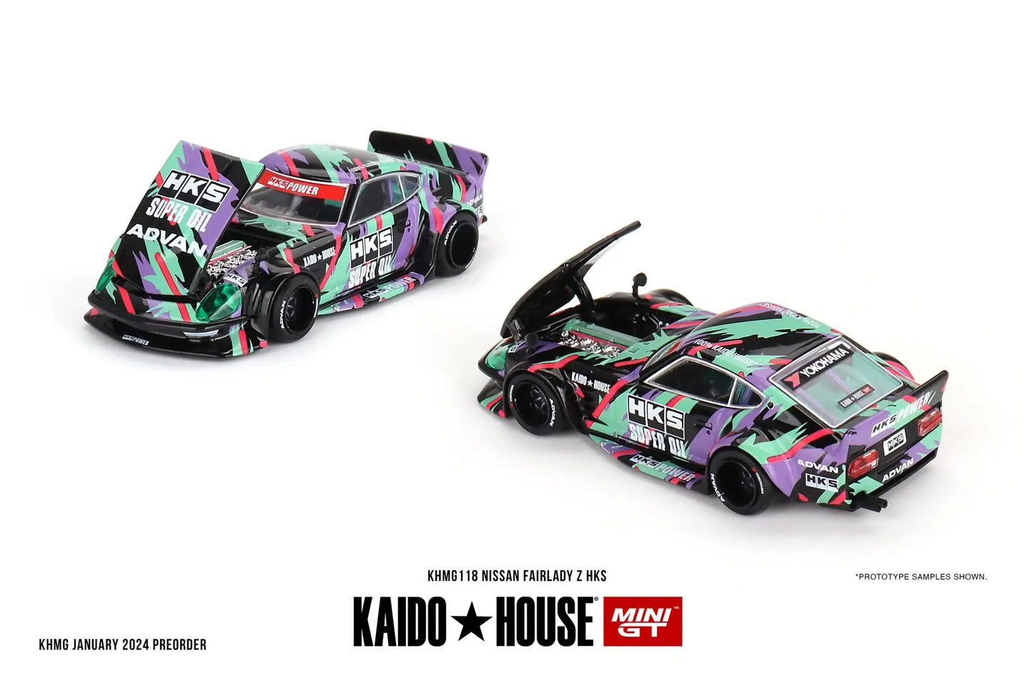 Mini GT Mini GT x Kaido House #118 1:64 Nissan Fairlady Z HKS