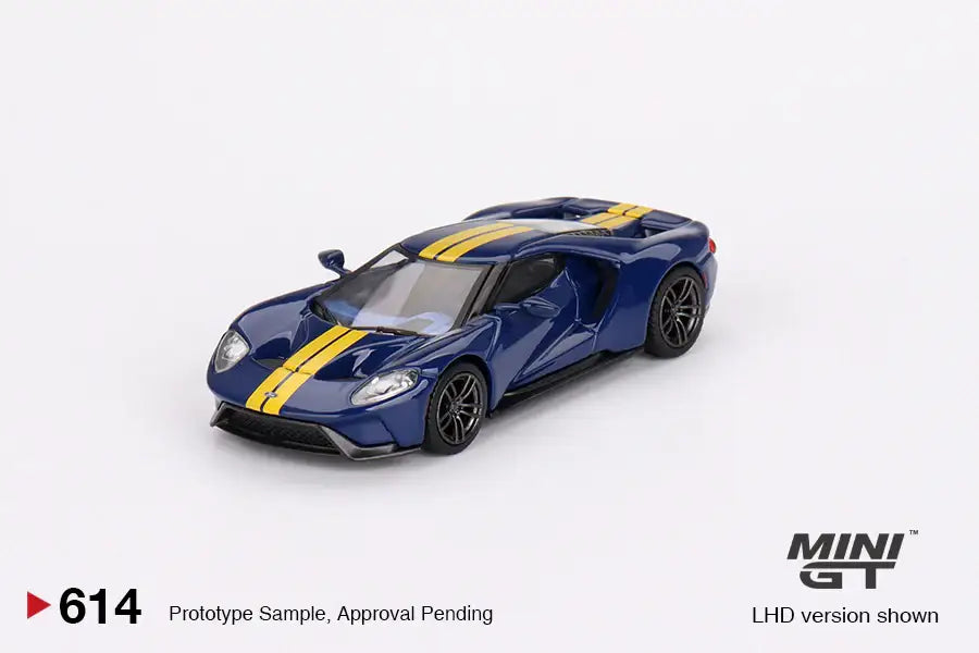 Mini GT MINI GT #614 Ford GT Sunoco Blue (MGT00614-L)