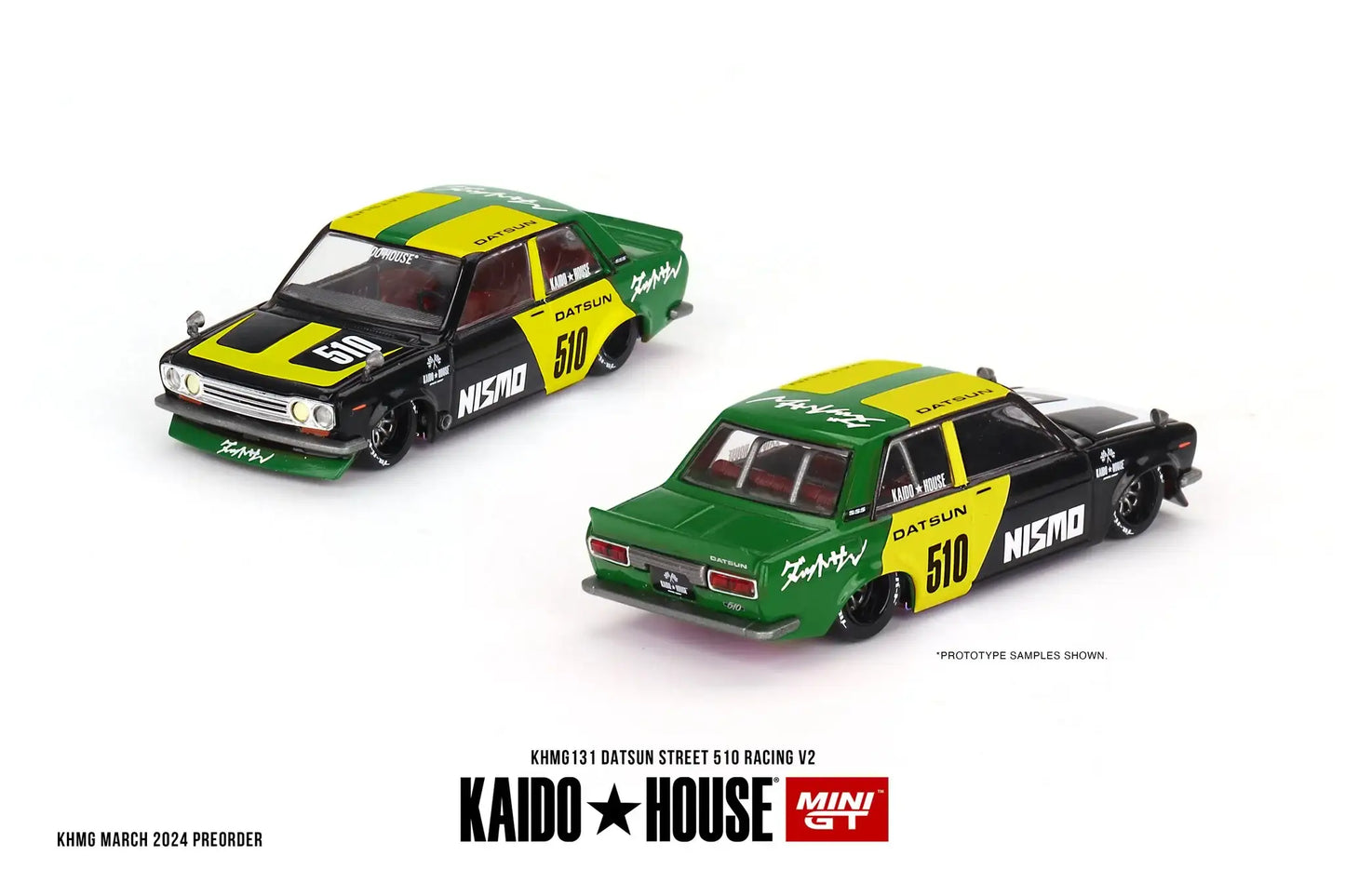 Mini GT Mini GT x Kaido House #131 Datsun Street 510 Racing V2