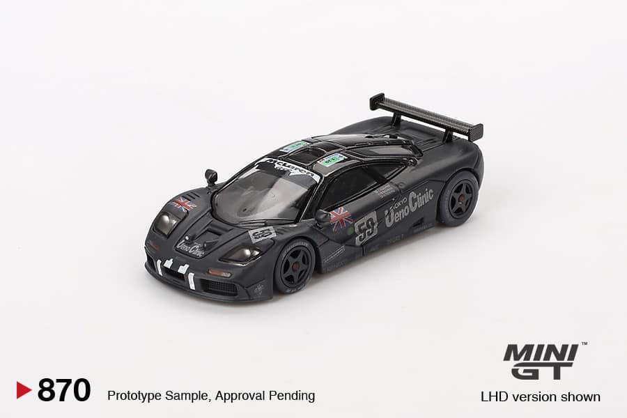 Mini GT McLaren F1 GTR #59 1995 Le Mans - Vainqueur 24H Après Course, Modèle Diecast 1:64 Neuf