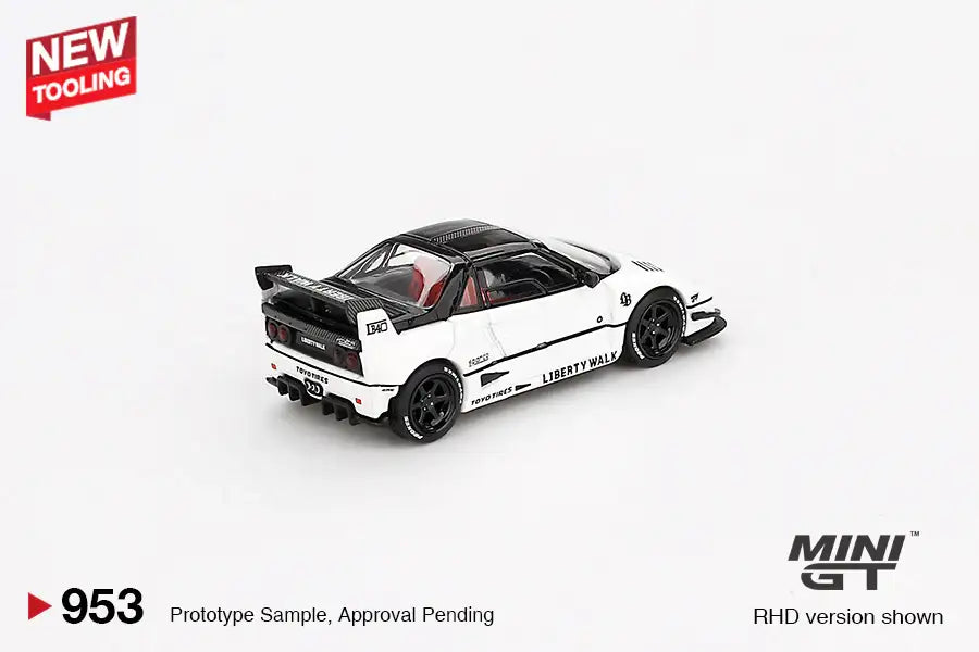 Mini GT MINI GT #953 Mazda AZ-1 Liberty Walk LB40 White 2024 Tokyo Auto Salon