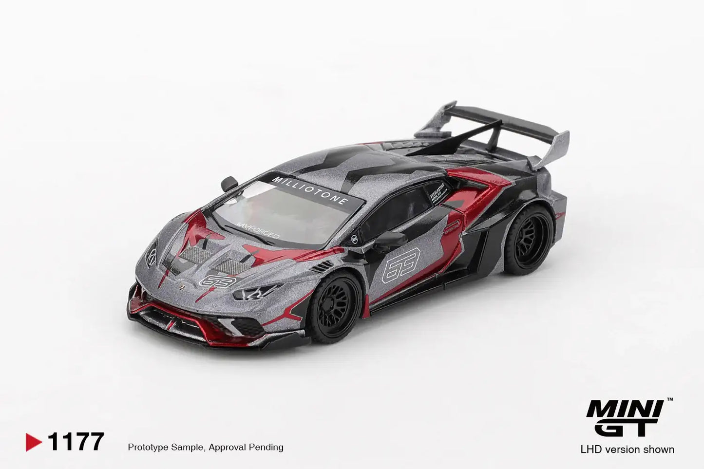 Mini GT Mini GT #1177 LB★WORKS Lamborghini Huracán GT RONIN