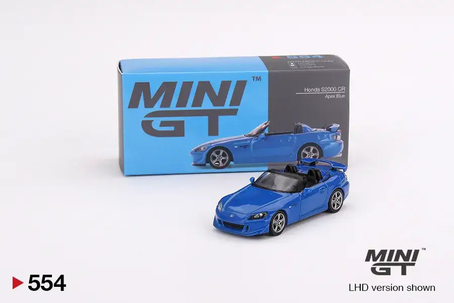 Mini GT MINI GT #554 Honda S2000 CR Apex Blue