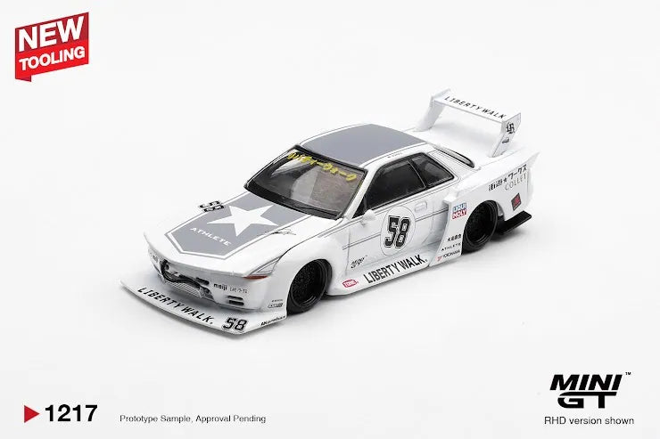Mini GT Mini GT #1217 Nissan GT-R32 LB-Kaido Works TAS 2025