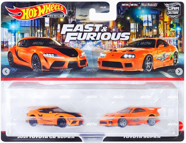 Hot Wheels 2 Pack Set 2023 E case