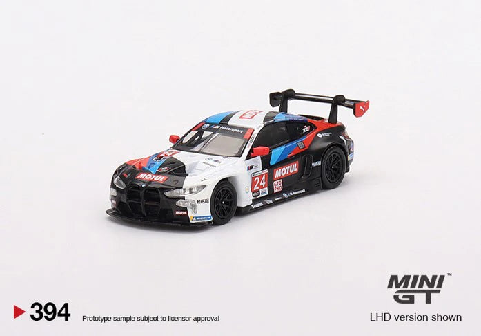 Mini GT #394 1/64 BMW M4 GT3 #24 2022 IMSA Daytona 24 Hrs