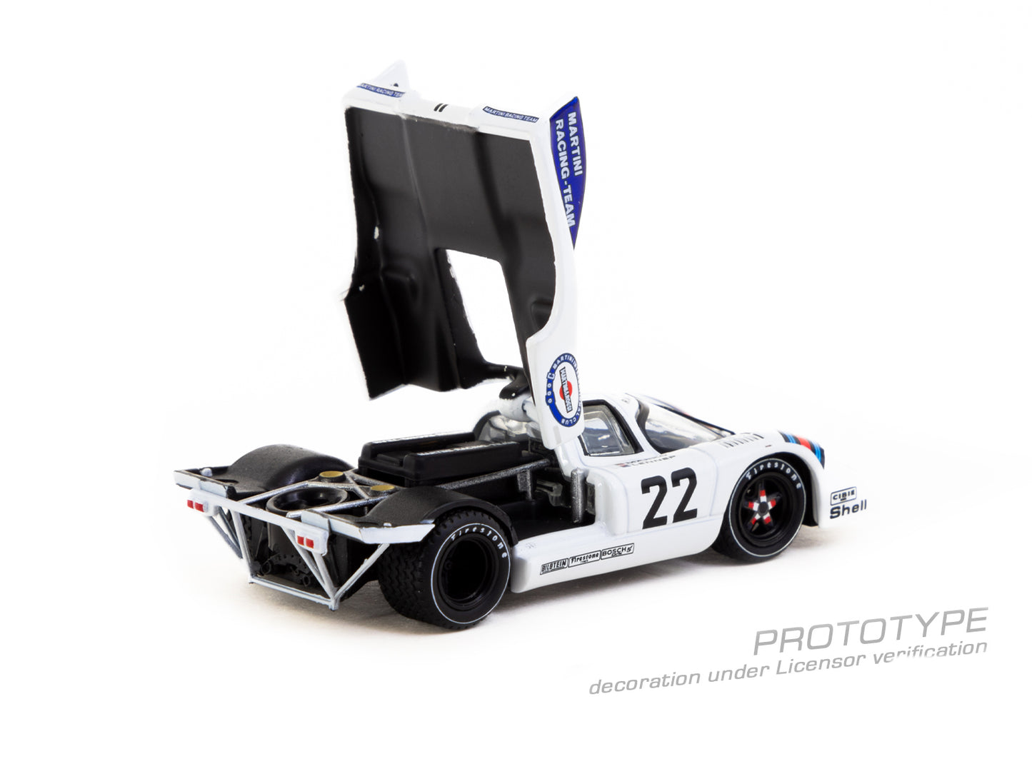 Tarmac Works X Curitiba64 1:64 Scale Porsche 917 KH 24h Le Mans 1971 Winner #22 CWB64-002-LMW22